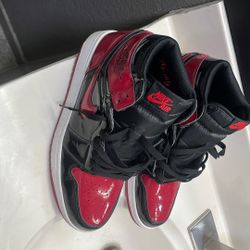 Jordan 1s Patent Bred Sz 8.5men