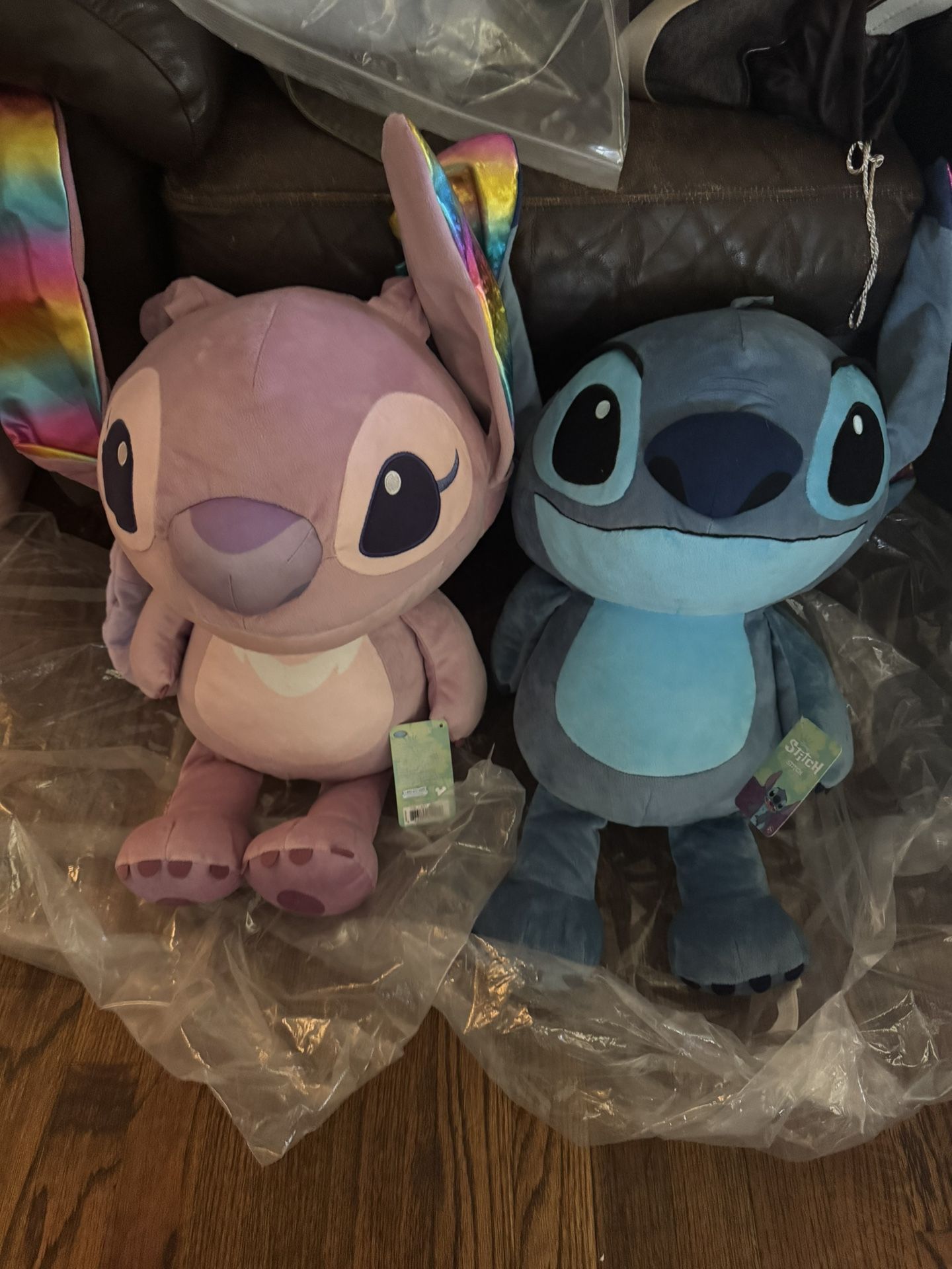 New!!! Stitch And Angel!!!jumbo size