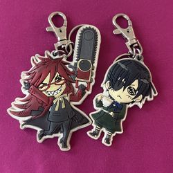Black Butler Keychains Set