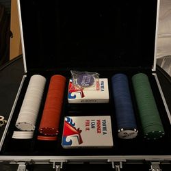 Poker Set In Case