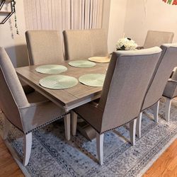 6 Upholstered dining Chairs