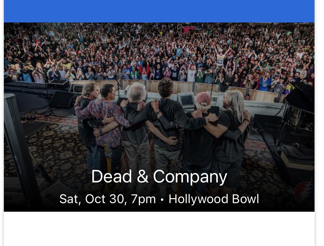 Dead & Company Tickets 