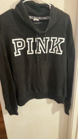 Black pink hoodie