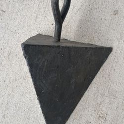 35 Lb. 3 Sided Lead Pyramid Boat Anchor /Drift Boat/ Pontoon Rafts. Jet Sled 