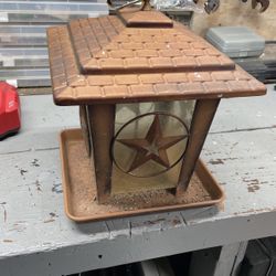 Copper Bird Feeder 
