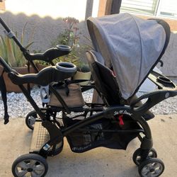 Double Stroller Sit And Stand 