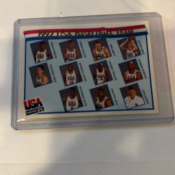 1991 HOOPS McDONALD'S 62 USA BASKETBALL TEAM