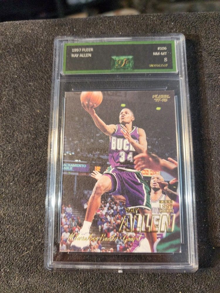 1997 FLEER #106 RAY ALLEN HOF EJE NM-MT 8