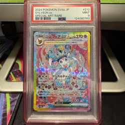 Sylveon Ex Terastal Festival Japanese PSA 9