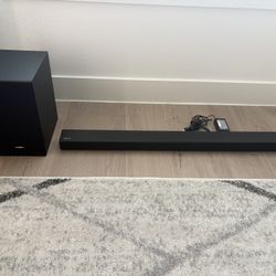Samsung Sound Bar & Subwoofer 