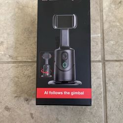 360° Smart Shooting Gimbal AI Face Tracking Auto Follow Phone Holder Q12 NEW