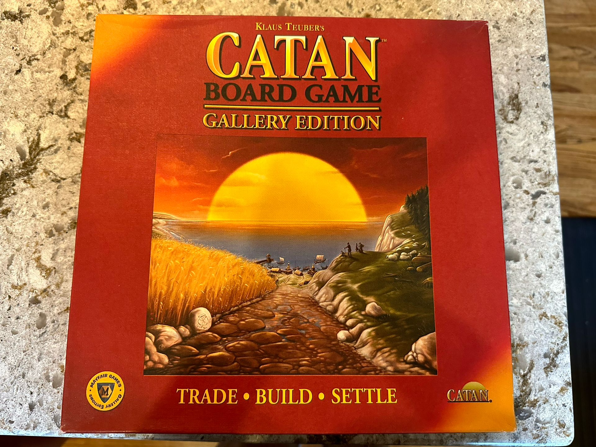 Catan board Game 