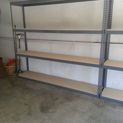 Industrial Shelving 96 in W x 18 in D NEW Boltless Warehouse and Garage Storage Rack Delivery & Assembly Available