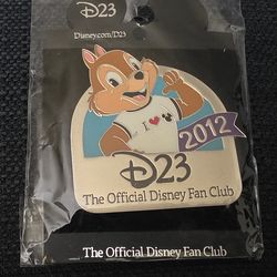 Chip Disney Pin D23 pin