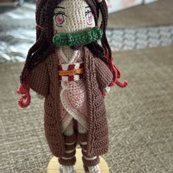 Nezuko Micro Crochet From Demon Slayer