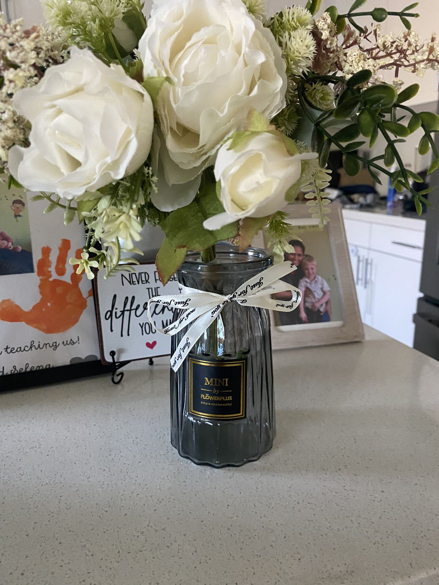 Artificial Flowers And Vase