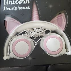 LIGHT UP UNICORN HEADPHONES