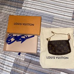 Authentic-Louis-Vuitton-Monogram-Mini-Pochette-Accessoires-Brown