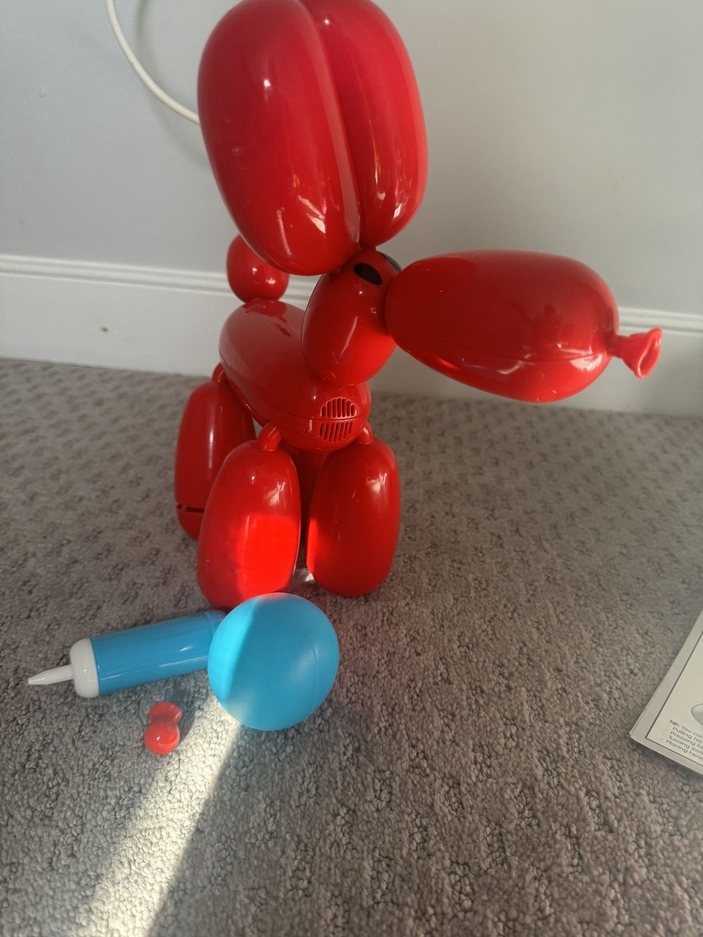Squeake The Balloon Dog Toy