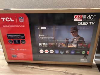 TCL 42” HD Tv with stand