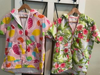 Swim covers towels