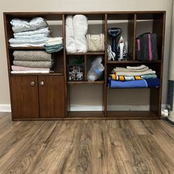 Wooden Storage Shelf