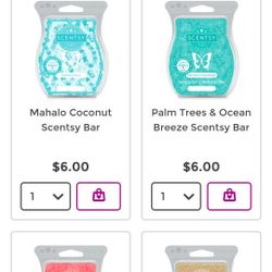 Scentsy Electric Warmer And Scentsy Bars