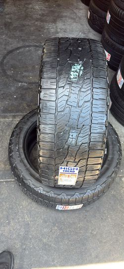 255/50/20 FALKEN WILDPEAK (2 TIRES ONLY USED)