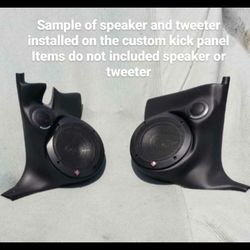 SPEAKER PODS "FREE SHIPPING" G BODY BUICK REGAL GRAND NATIONAL GNX  ,CHEVROLET MALIBU EL CAMINO MONTE CARLO, OLDSMOBILE CUTTLAS KICK PANELS LOWRIDER 