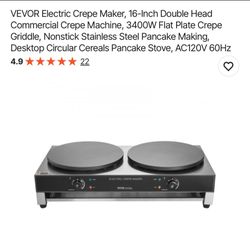 Electric Crepe Maker