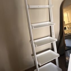 White Ladder Shelf 