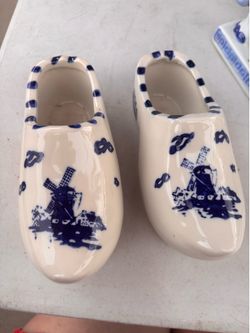 Dutch Porcelain Clogs