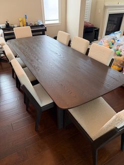 Large Dinner/Conference Table & Chairs