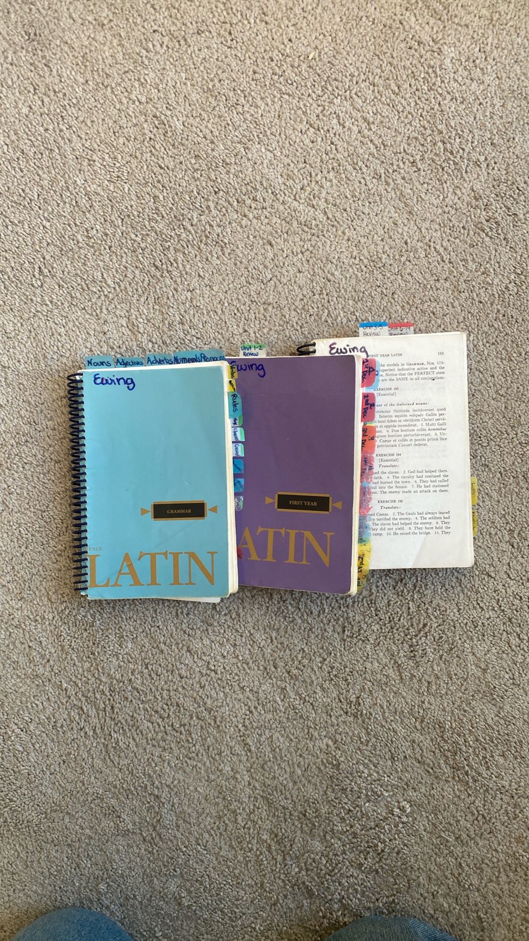 Henle Latin First Year Book And Grammer
