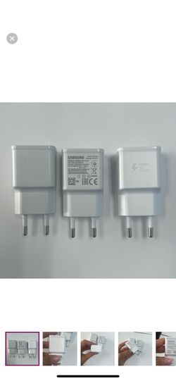New Samsung EU USB Charger European Travel Adapter 100-240V (EP-TA200) (3Pack)