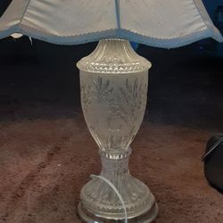 Vintage Lead Crystal Lamp