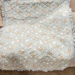 Baby blanket Precious moments  33 X 43 1 item 