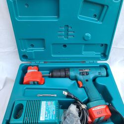 Vintage Makita 12v 6311d 1/2" Drill Set