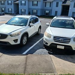 2012 Hyundai Santa Fe, White