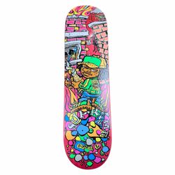 Supreme Molotov Kid Skateboard Deck Pink (SS19) Andy Howell OG Rare Skater Streetwear