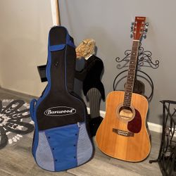 Burnswood Guitar 🎸 With Case