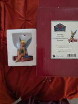 Disney Traditions Tinker Bell Love Seat Figurine