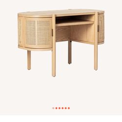 Portola Hills Caned Desk 