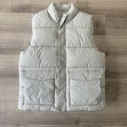 Mens Khaki Vest- Gap - Large