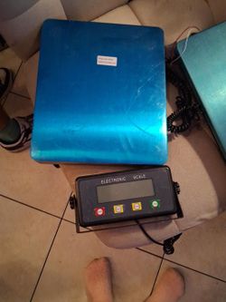 professional digital scale set—model EP-180. It includes two platforms and a digital control panel. The maximum capacity is 180 kg with 50 g increment