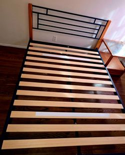Bed and mattress