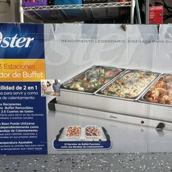 3 Station Buffet Server