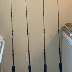 Ugly Stick Jigging Rods With Pen Rival Reels