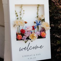 Welcome Sign Wedding Baby Shower Party 