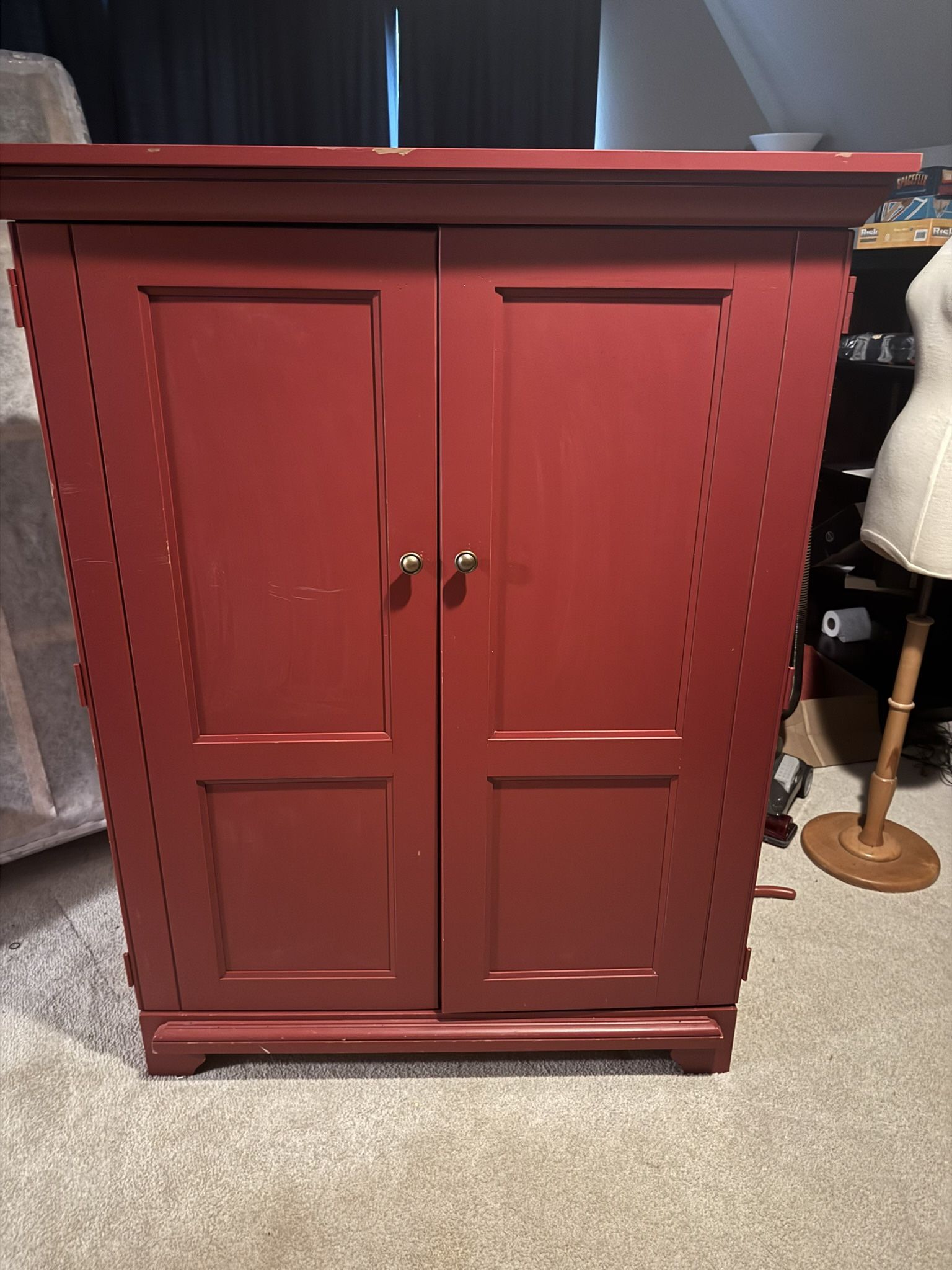 Beautiful 5 Piece Bedroom Set: armoire, bunkbeds (with ladder), chest, shelf